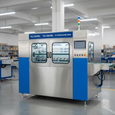 Kontrol PLC Tec Lighting Mesin Pelapis UV 380VAC