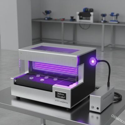 Mesin Curing LED UV 365nm 10m/Min, Sistem Curing Spot Uv Led