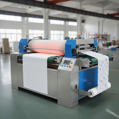 Roll To Roll Rotary Heat Press Machine Sepenuhnya Otomatis 50HZ 3m / Min