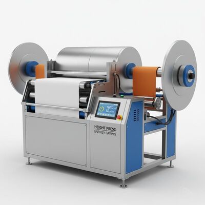 High Press Rotary Heat Transfer Machine Roll To Roll Hemat Energi