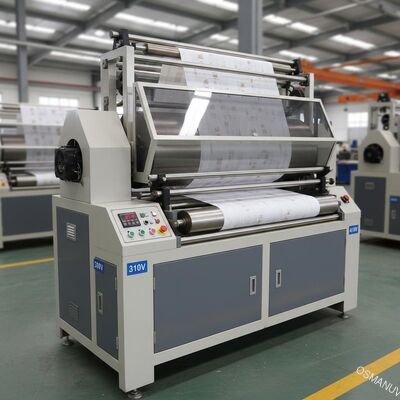 Mesin Press Panas Rotary Otomatis Sepenuhnya Roll To Roll 380V / 410V