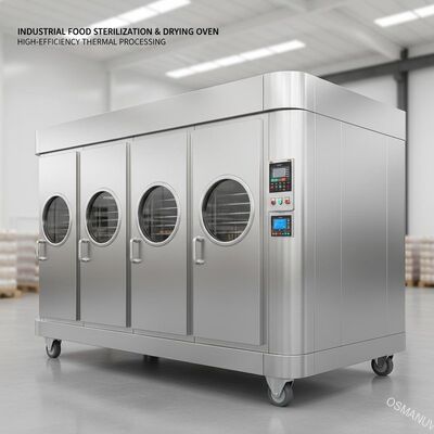 Oven Sterilisasi & Pengeringan Makanan Industri | Pemrosesan Termal Efisiensi Tinggi