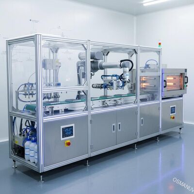 Precision Ultrasonic Spray Coating Line dengan Multi-Station Spray dan Kontrol Suhu & Kelembaban