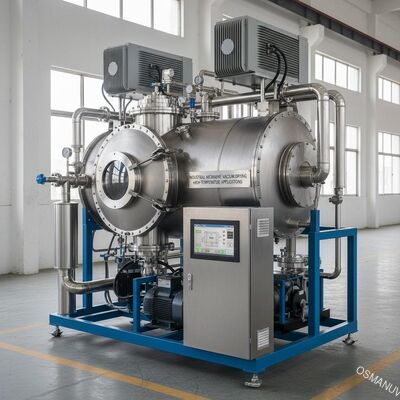 Peralatan pengeringan vakum gelombang mikro industri untuk aplikasi suhu tinggi