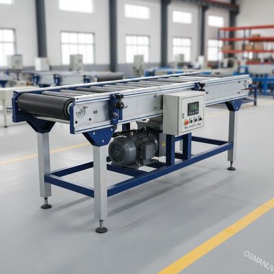 200kg Kapasitas Maksimal Mesin Sabuk Conveyor Kecepatan Tinggi Untuk Sistem Conveyor Kontinyu