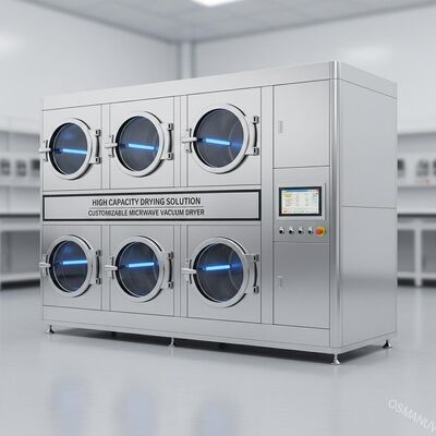 Solusi Pengeringan Kapasitas Tinggi Pengering Mikrowave Vacuum yang dapat disesuaikan