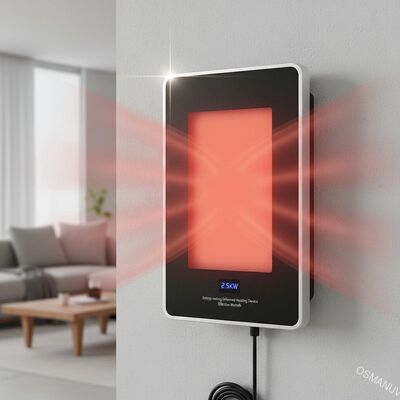 Perangkat pemanas inframerah hemat energi 2.5KW Konsumsi daya untuk pemanasan yang efektif