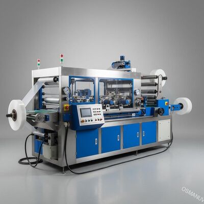380V/50HZ Peralatan laminasi film dengan daya 25KW untuk industri