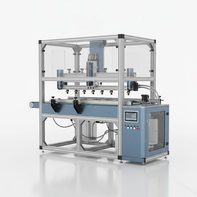 0-1000mm Spray Coating Machine dengan 0-1000ml/min Spray Volume dan 0-1000mm Spray Height