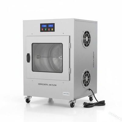 Mesin pengering inframerah untuk beban 50kg 220V/50Hz Arah aliran udara horizontal/vertikal