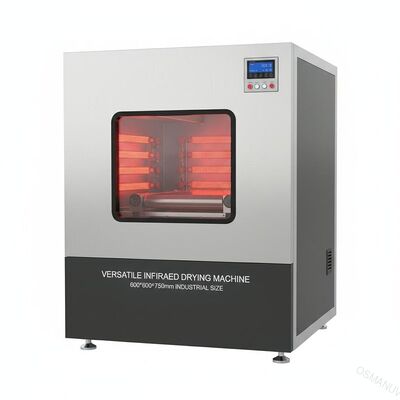 Mesin pengering inframerah serbaguna dengan ukuran 600*600*750mm untuk industri