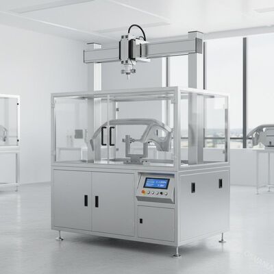Mesin Lapisan Semprot Otomatis dengan Ketinggian Semprot 0-1000mm dan Sudut Semprot 0-180°