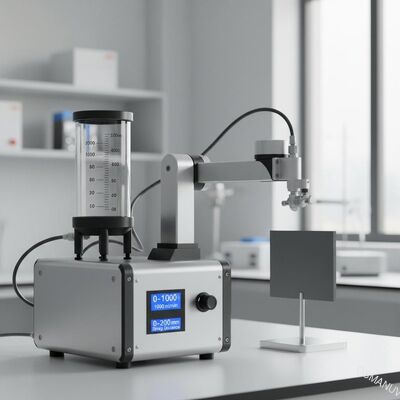 Spray Coating Machine dengan 0-1000ml/min dan 0-200mm Spray Distance untuk