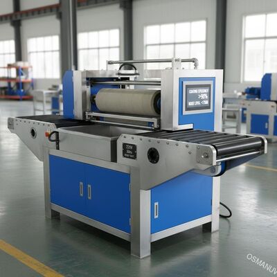 220V 50Hz Heavy Duty Convey Roller Coating Equipment Dengan Efisiensi Coating ≥90% Tingkat Kebisingan ≤75dB