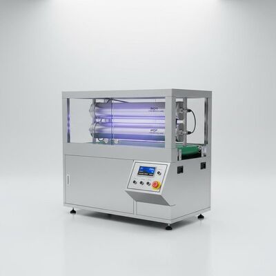 Mesin pengeringan UV proses sederhana dengan 2 konfigurasi lampu merkuri WQP 3 KW Amerika