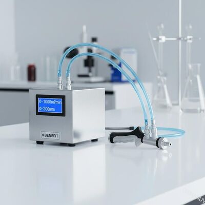 Sistem Lapisan Semprot 0-1000ml/menit Volume Semprot dan Jarak Semprot 0-200mm untuk Manfaat