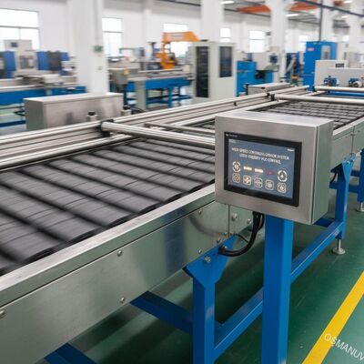 Sistem Conveyor Berkecepatan Tinggi dengan Pengendalian PLC yang ramah pengguna