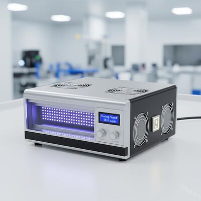 1-10m/min Kecepatan pengerasan Sistem pengerasan UV LED dengan pendinginan udara untuk pengerasan presisi