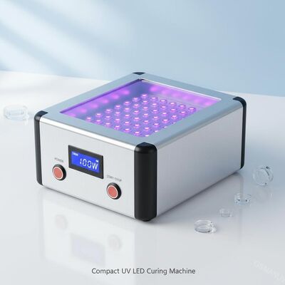 Kompak Desain UV LED Mesin pengerasan 100W 10kg untuk Depth Curing 5-20mm Aplikasi