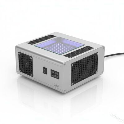 Air Cooling UV LED Curing Machine untuk 200mm*200mm Curing Area dengan AC220V Power Supply
