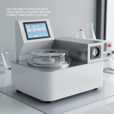 Keandalan Tinggi Dan Efisiensi Spin Coater Mesin Lapisan UV kompak Untuk Lapisan Sempurna
