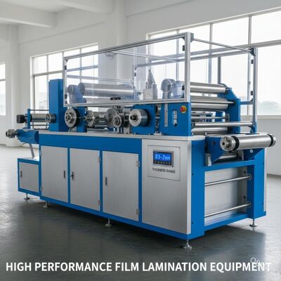 Peralatan laminasi film berkinerja tinggi Ketebalan 0,03-2mm
