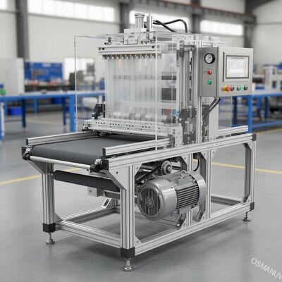 Air Knife Coating and Polishing Curtain Coating Machine dengan AC Motor