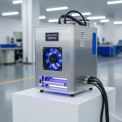 Metoda pendinginan Pendinginan udara Mesin pengerasan LED ultraviolet dengan kecepatan pengerasan 1-10m/menit