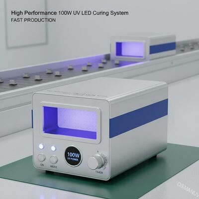 Performa tinggi 100W UV LED sistem pengerasan untuk produksi cepat
