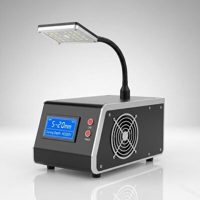 5-20mm Kedalaman Pengeringan UV LED Mesin Pengeringan Udara Pendingin AC220V Pasokan listrik