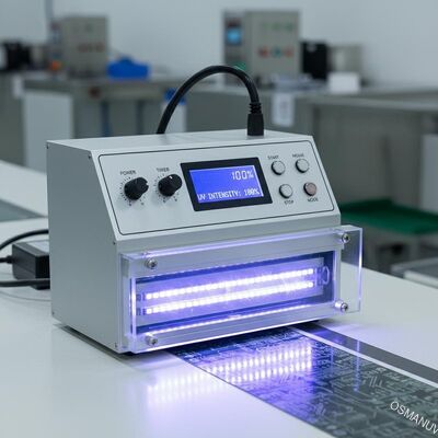 Sistem pengerasan UV LED berkecepatan tinggi dengan kontrol manual untuk industri