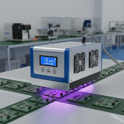 1-10m/Min Kecepatan pengeringan UV LED Sistem pengeringan pendingin udara untuk industri elektronik