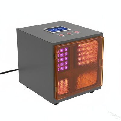 Kompak UV LED Mesin penyembuhan 365nm Panjang gelombang 300mm*300mm*400mm Ukuran