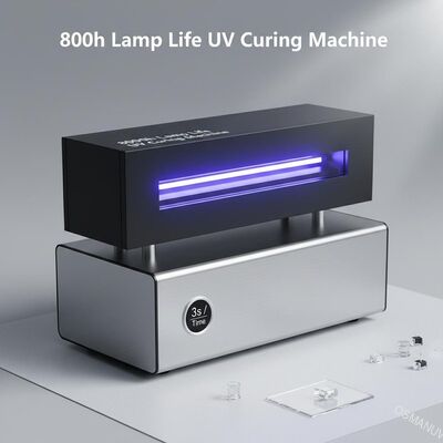 8000h Umur Lampu Mesin UV Curing Dengan Pasokan Listrik Baja Rostless 1s / Time