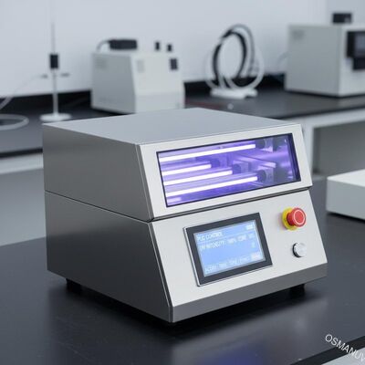 PLC Control Stainless Steel UV Curing Machine Dengan Lampu UV 365nm Untuk AC220V 50HZ Power Supply