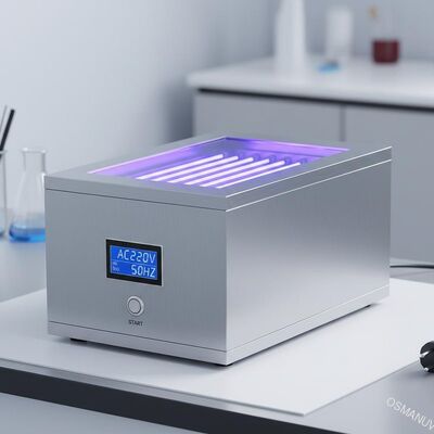 AC220V 50HZ Power Supply UV Curing Machine Untuk Area 300mm*400mm Dengan Lampu 365nm