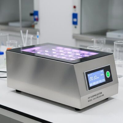 300mm*400mm Curing Area UV Curing Machine dengan bahan stainless steel