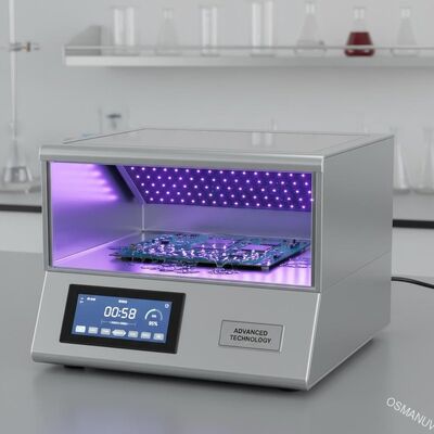 300mm*400mm Curing Area UV Curing Machine dengan lampu UV 365nm dan teknologi canggih