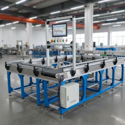 Sistem Pengangkutan Sabuk Operasi Efisiensi Otomatis dengan Sistem Kontrol PLC