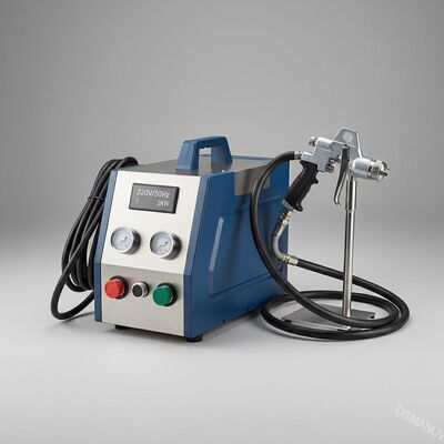 220V/50Hz Power Supply Peralatan Lapisan Semprot Industri dengan Konsumsi Daya 2KW