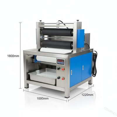 Peralatan Lapisan Cat Roller Dengan Kecepatan Rol 0-20m/menit Dan Ukuran 1800*1000*1200mm