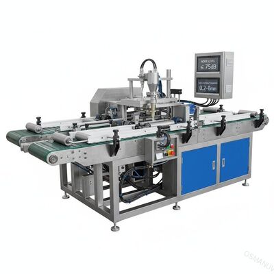 Tingkat kebisingan ≤75dB Mesin Manufaktur Conveyor Roller Dengan Ketebalan Lapisan Maksimal 0,2-8mm