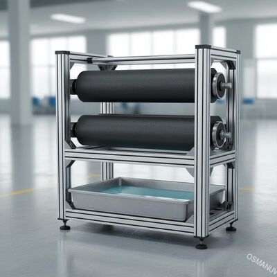 Lebar Lapisan Maksimal 1000mm Peralatan Lapisan Roller dengan diameter Roller 200-400mm