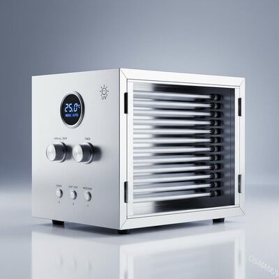 Kontrol suhu manual/otomatis Radiator sinar ultraviolet dari stainless steel