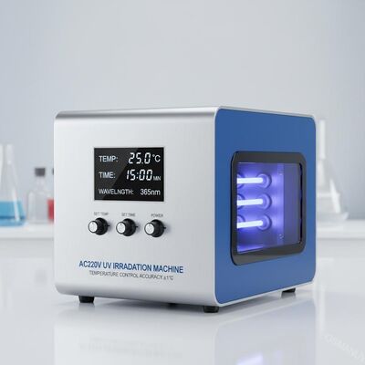 AC220V UV Irradiation Machine dengan akurasi kontrol suhu ±1C dan panjang gelombang 365nm