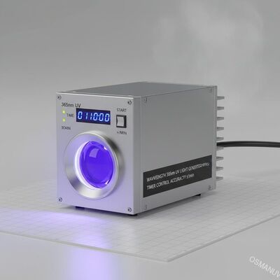 Generator cahaya UV panjang gelombang 365nm untuk industri dengan akurasi kontrol timer ±1min