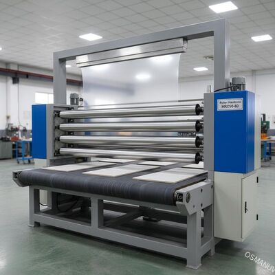 Kekerasan Roller HRC50-60 Mesin Lapisan Tirai dengan 4-6 Roller Lapisan untuk Lapisan