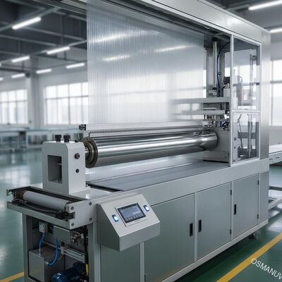 1000mm Roller Width Curtain Coating Machine untuk Tepat dan Ketebalan Lapisan 0.02-2mm