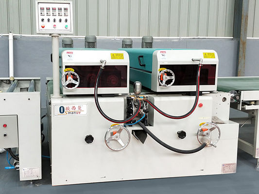 1.5KW 250mm Diameter Mesin Reverse Roll Coating Flat Conveyor Belt