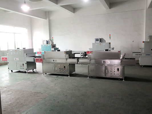 W300mm Gelombang Cahaya UV Iradiasi Mesin / Mesin Curing UV 10m / mnt
